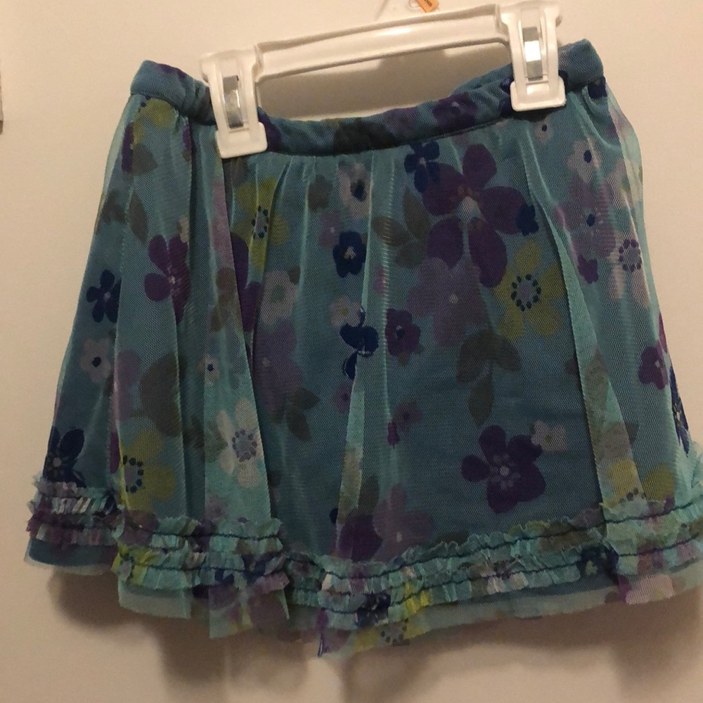 Girls floral skirt